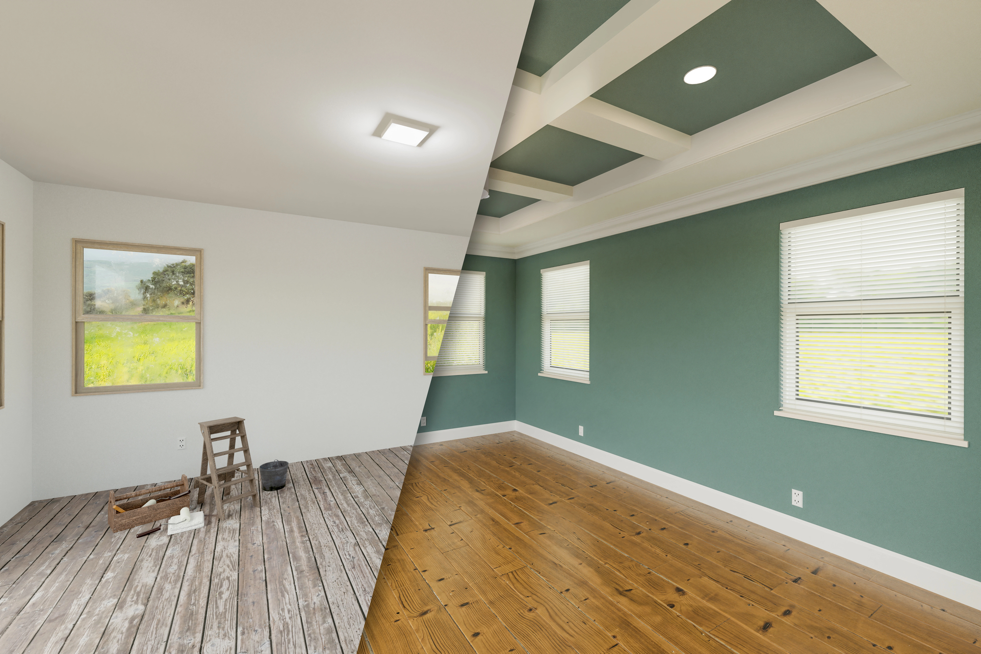 remodelacion de espacios comparacion